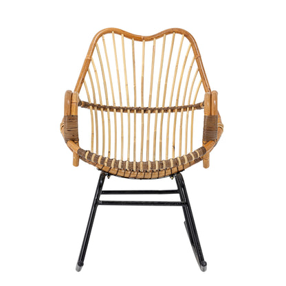 Bloomingville Reine rocking chair, nature, rattan