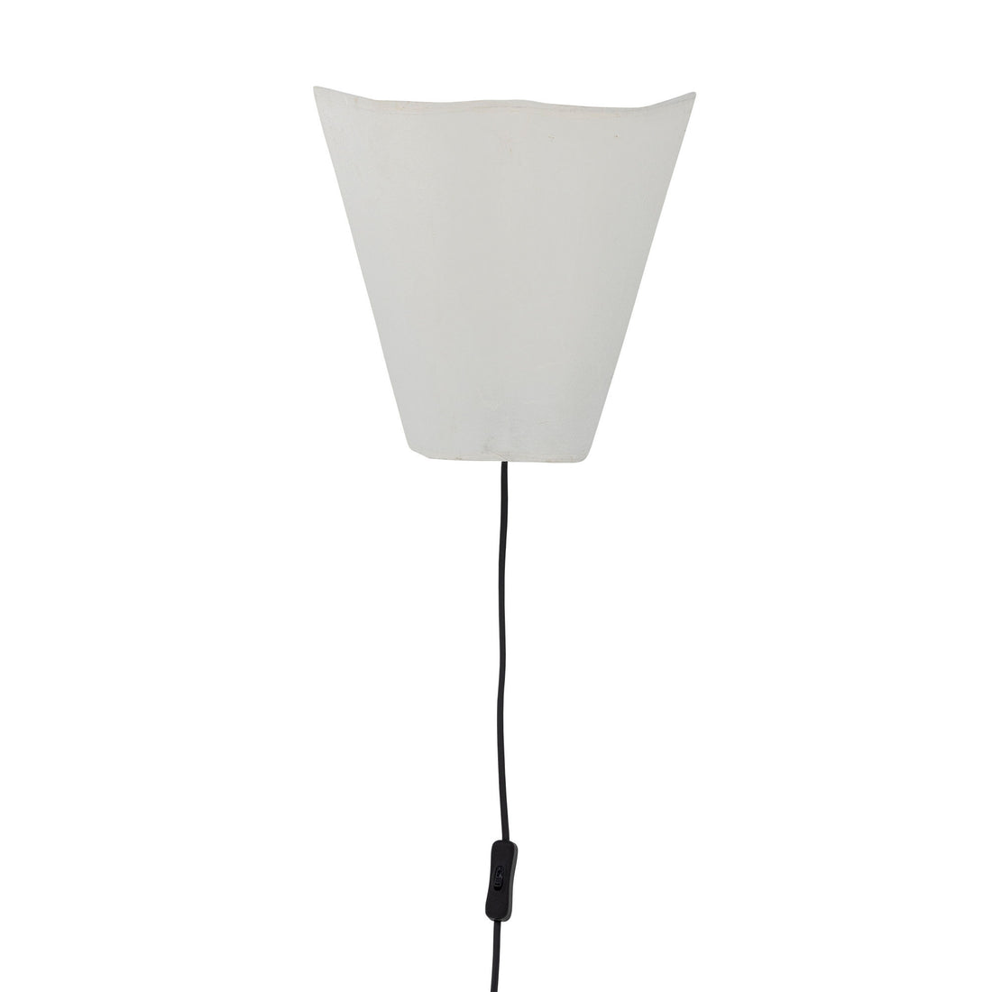 Bloomingville Janese wall lamp, white, paper
