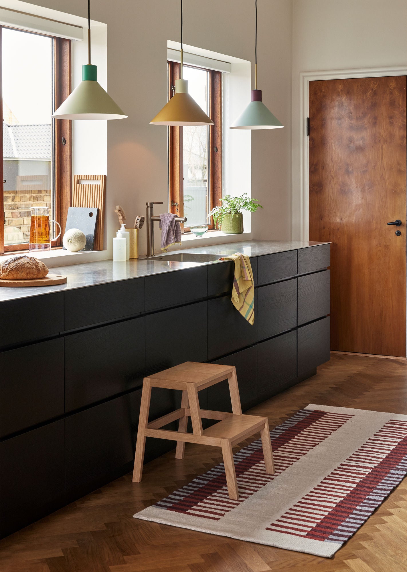 Hübsch Crayon Pendant Blue