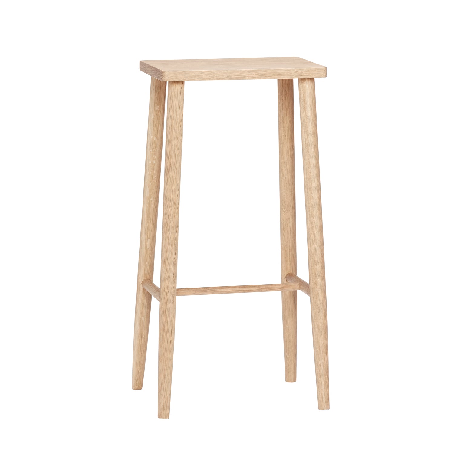 People bar stool nature - 35x25xh72cm