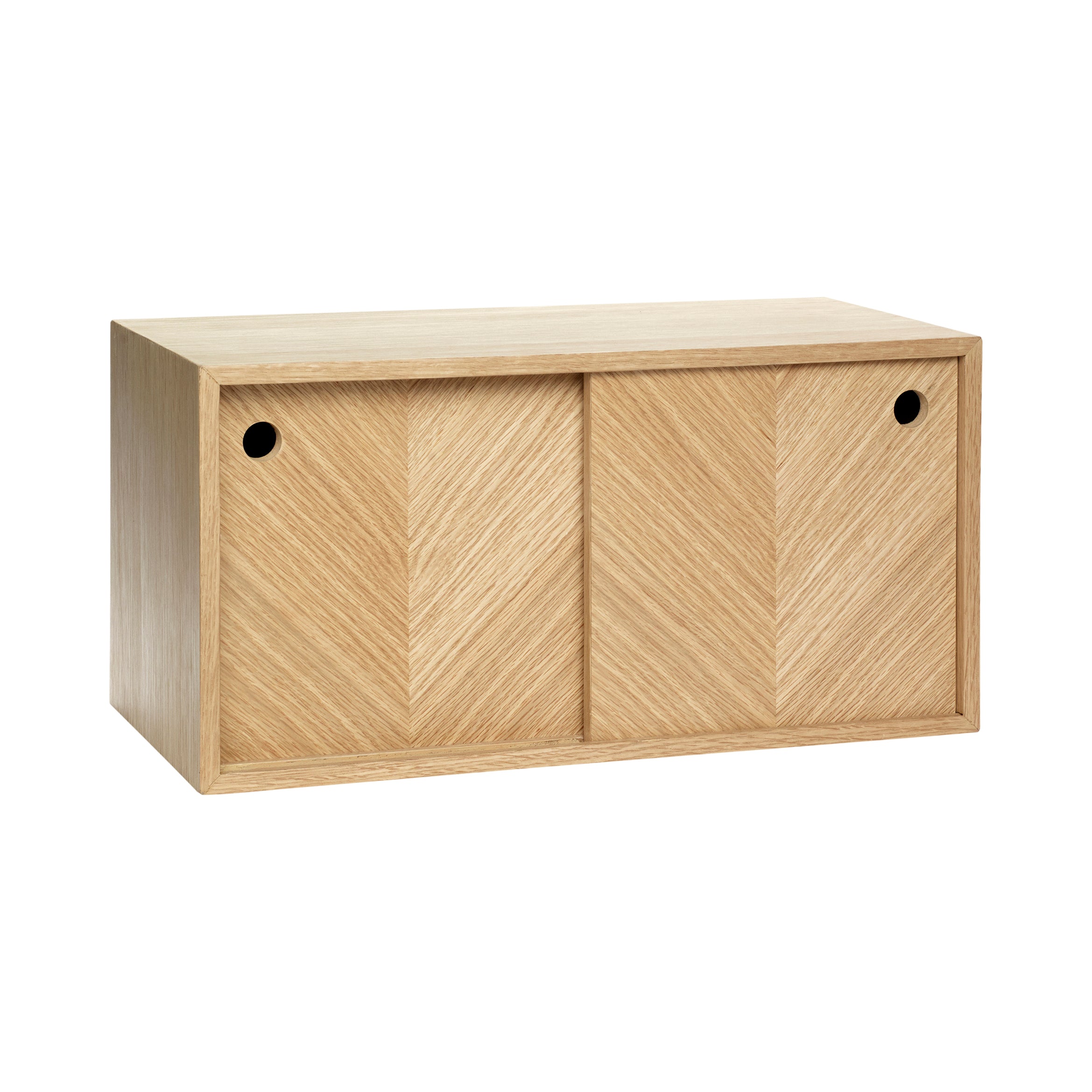 Herringbone Shelf Nature - 40x20xH20cm