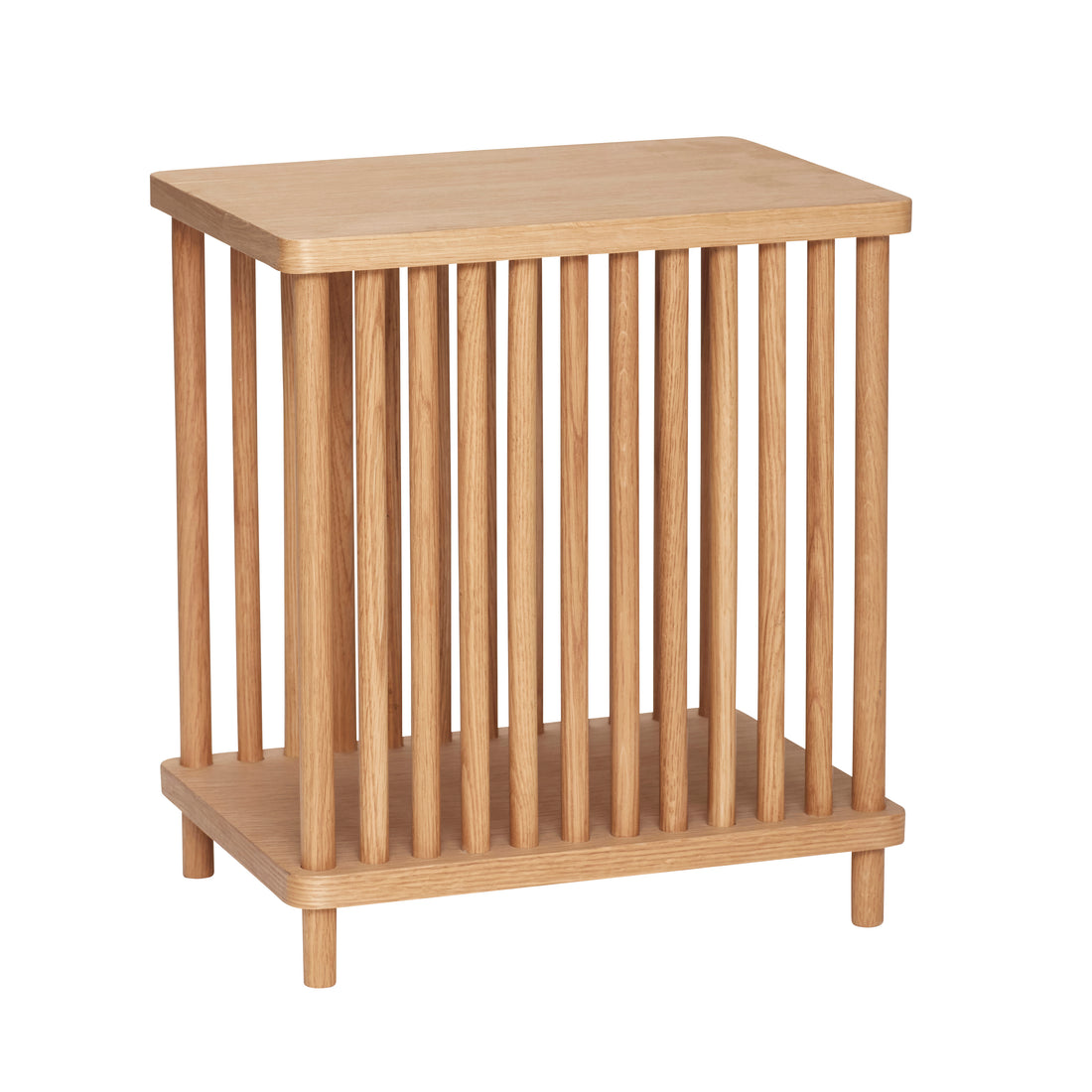 Acorn magazine holder nature - 37x27xh42cm