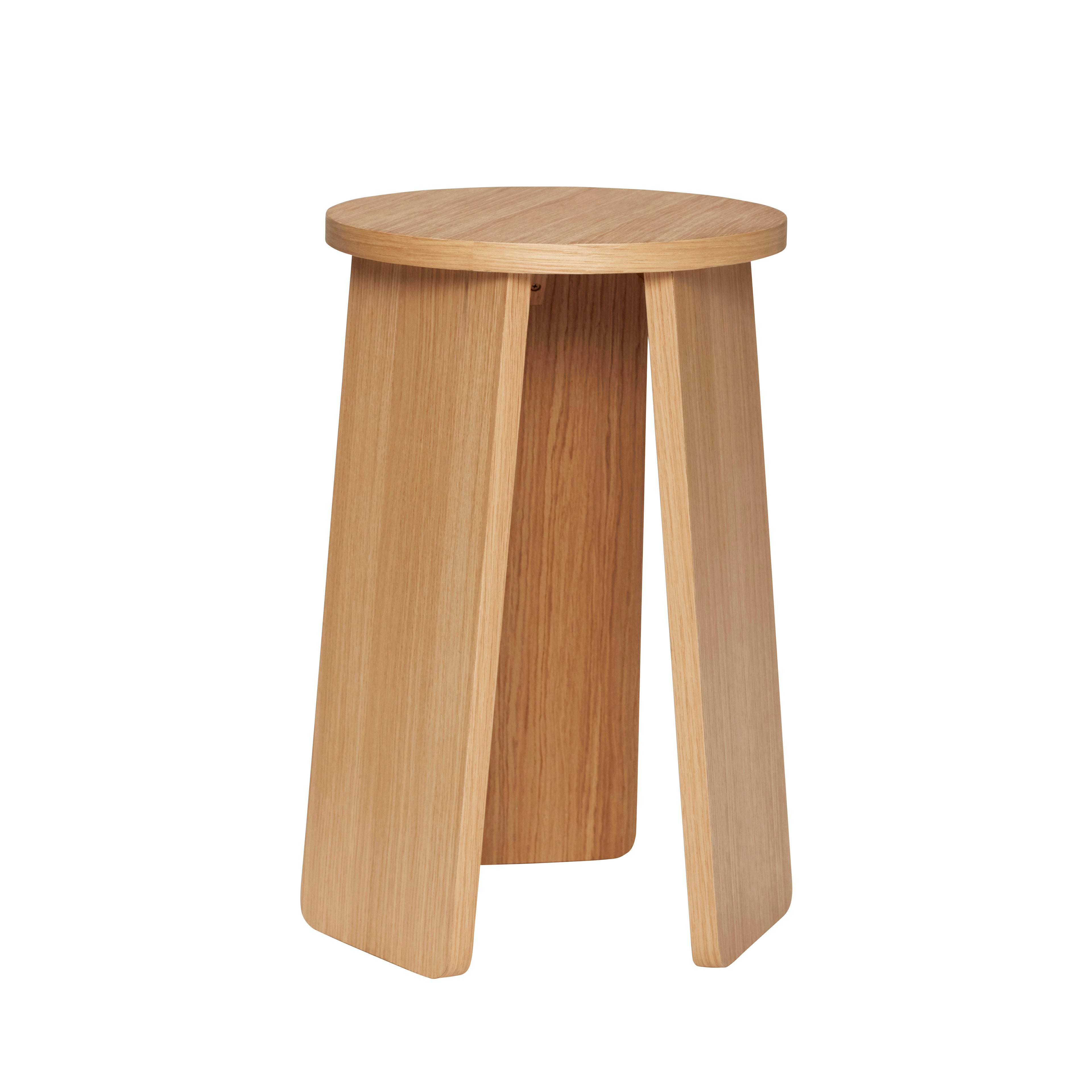 Split stool TRIPPEL NATURE - Ø35XH55CM