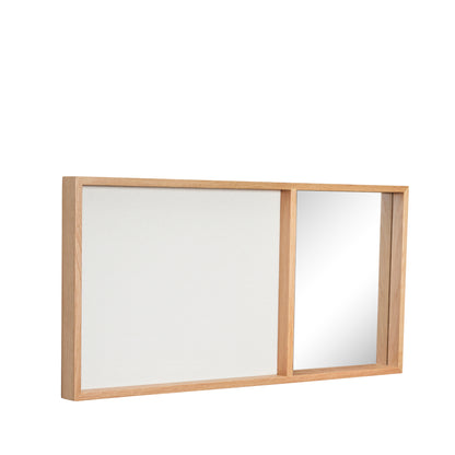COMBINE TABLE NATURE - 80x5xH40cm