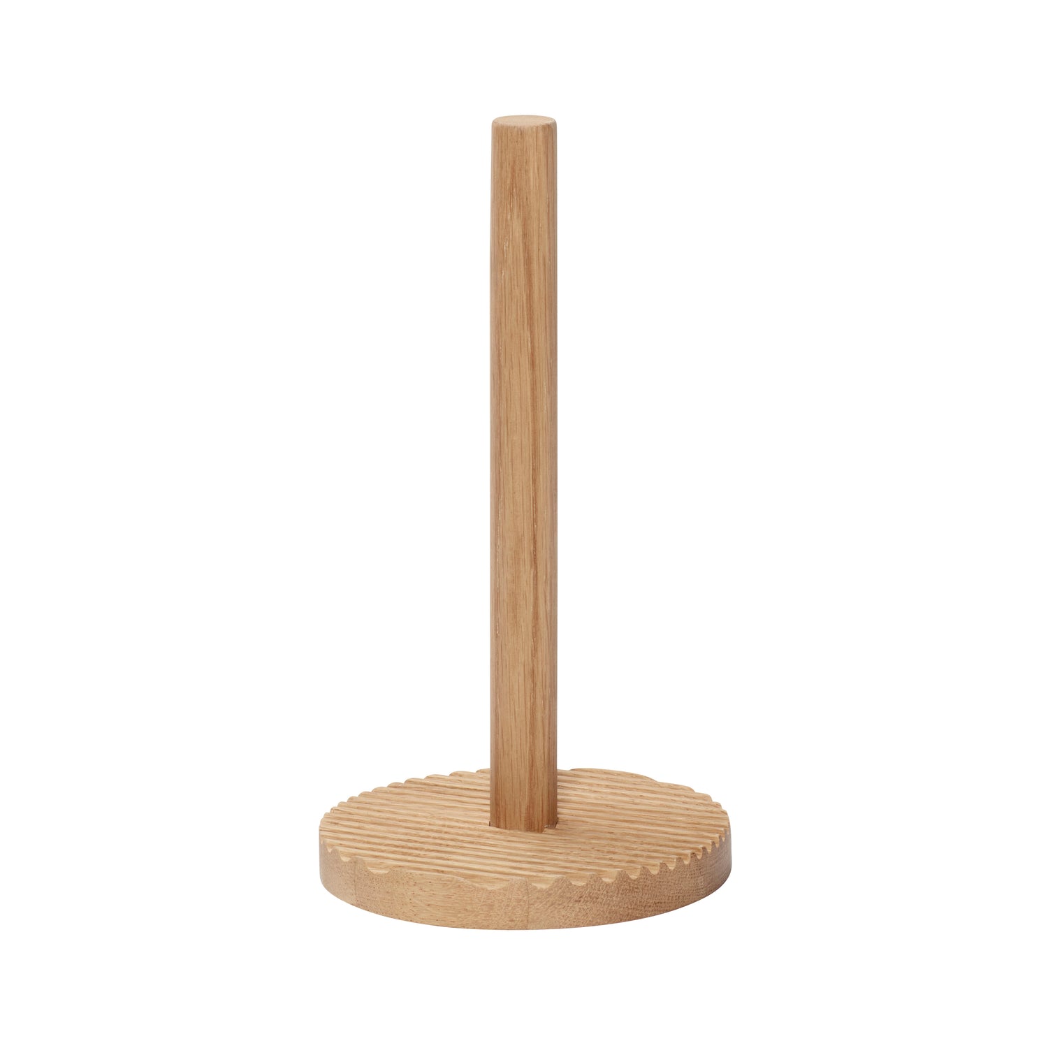 Wave kitchen towel holder nature - Ø15XH28CM