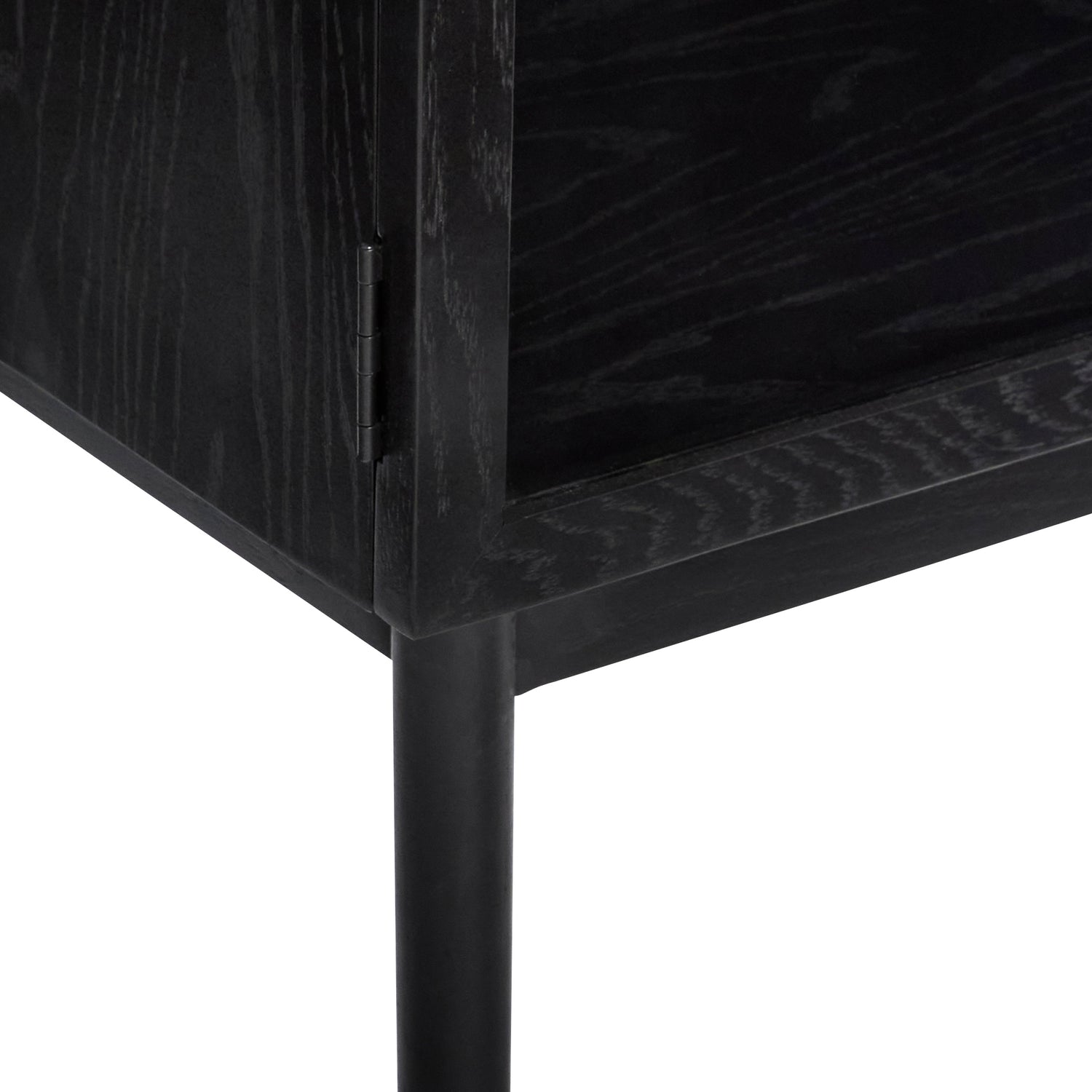 Museum Console table black - 90x35xH90cm