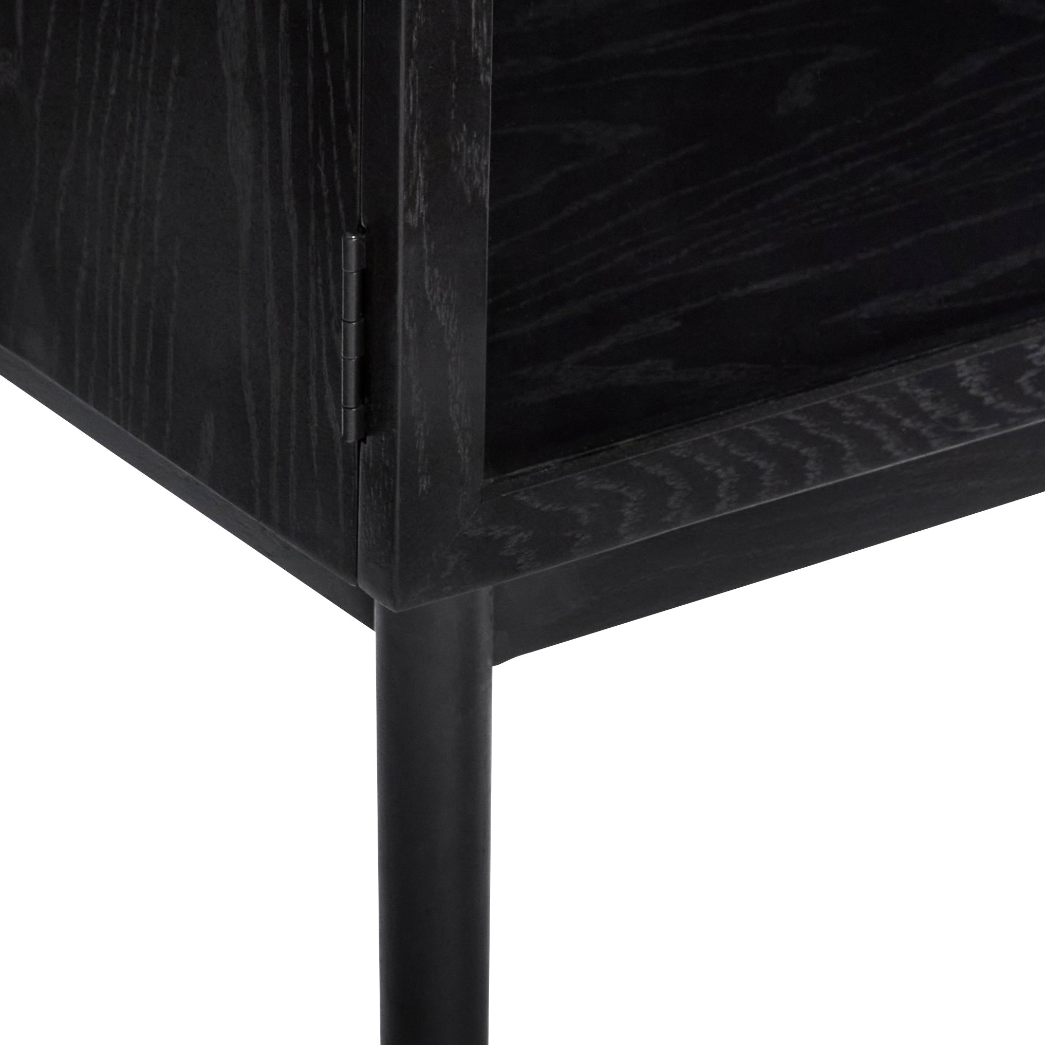 Museum Console table black - 90x35xH90cm