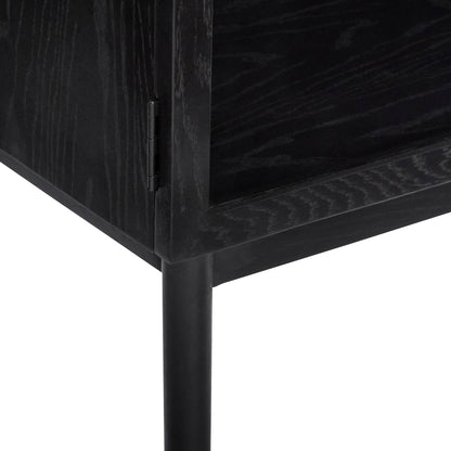 Museum Console table black - 90x35xH90cm