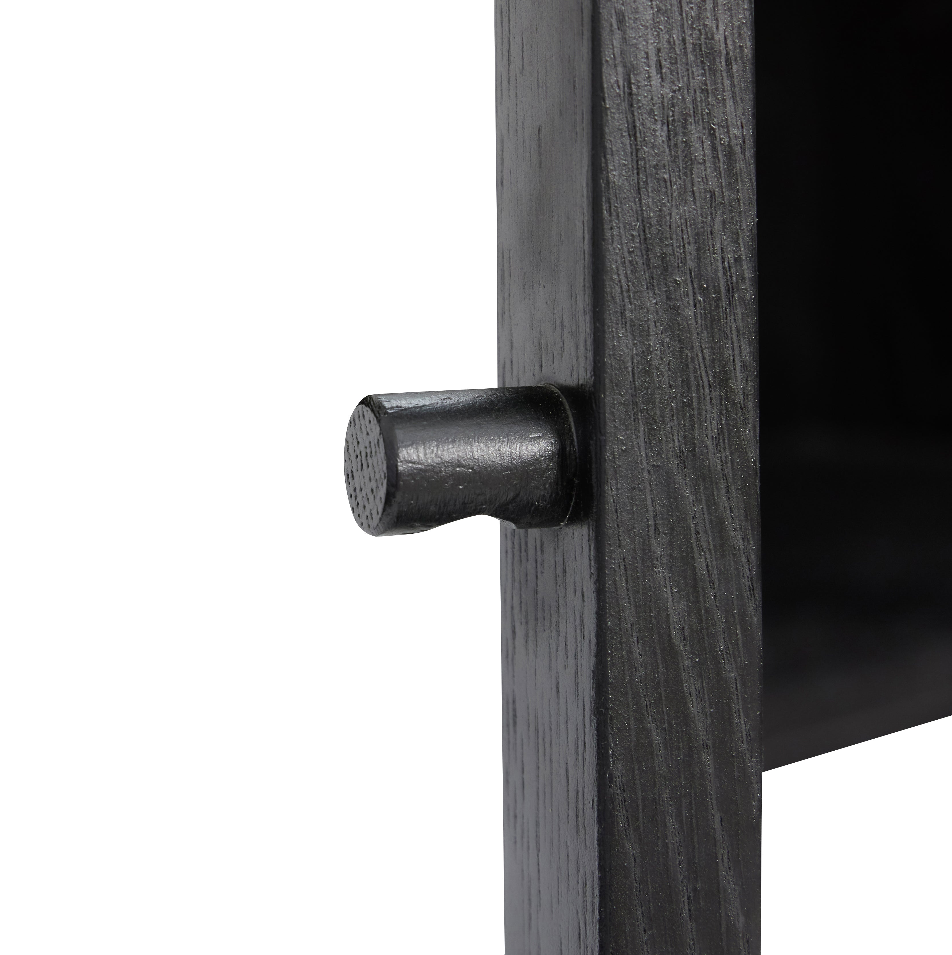 Museum Console table black - 90x35xH90cm