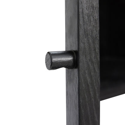 Museum Console table black - 90x35xH90cm