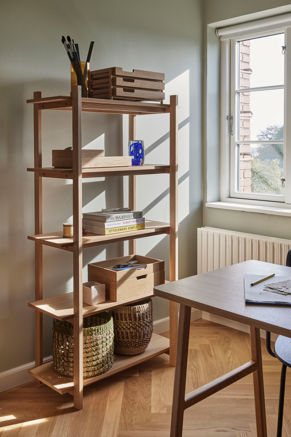 Epoch Bookcase Natural - 80x39xh150cm