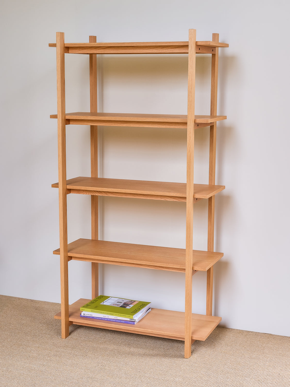 Epoch Bookcase Natural - 80x39xh150cm