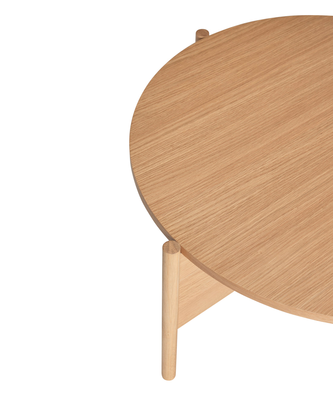 Heritage coffee table nature - Ø86xH40cm