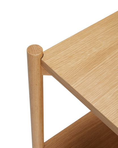 Solution Bookcase Natural - 43x38xh91cm