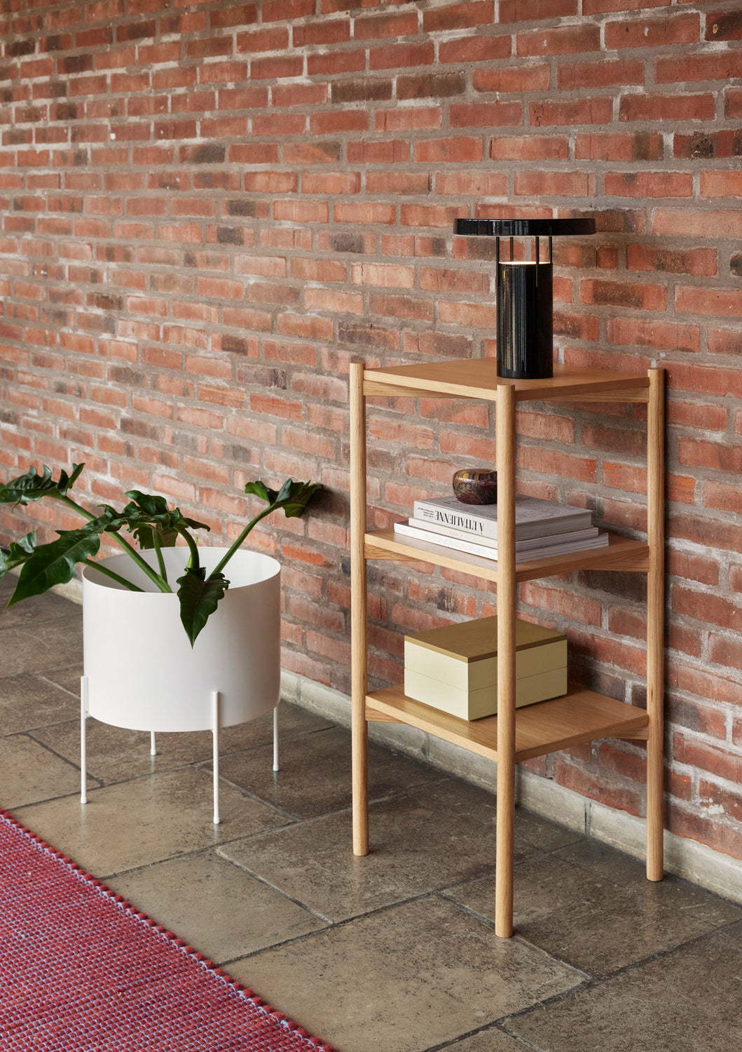 Solution Bookcase Natural - 43x38xh91cm