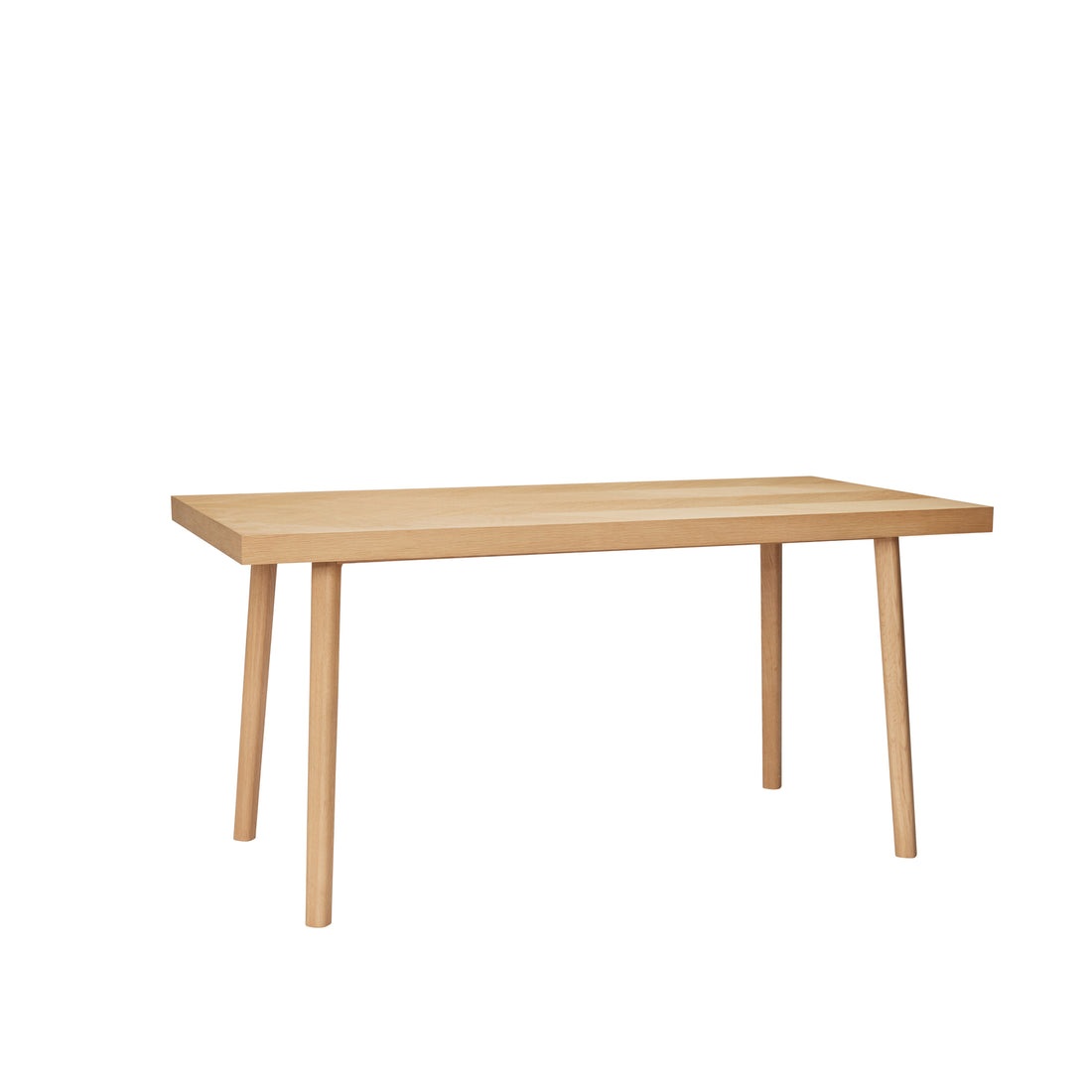 Herringbone dining table small nature - 160x80xh78cm