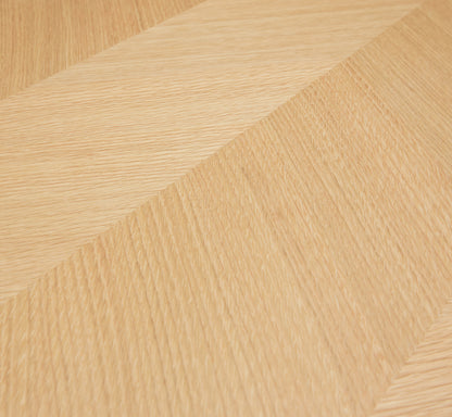 Herringbone dining table small nature - 160x80xh78cm