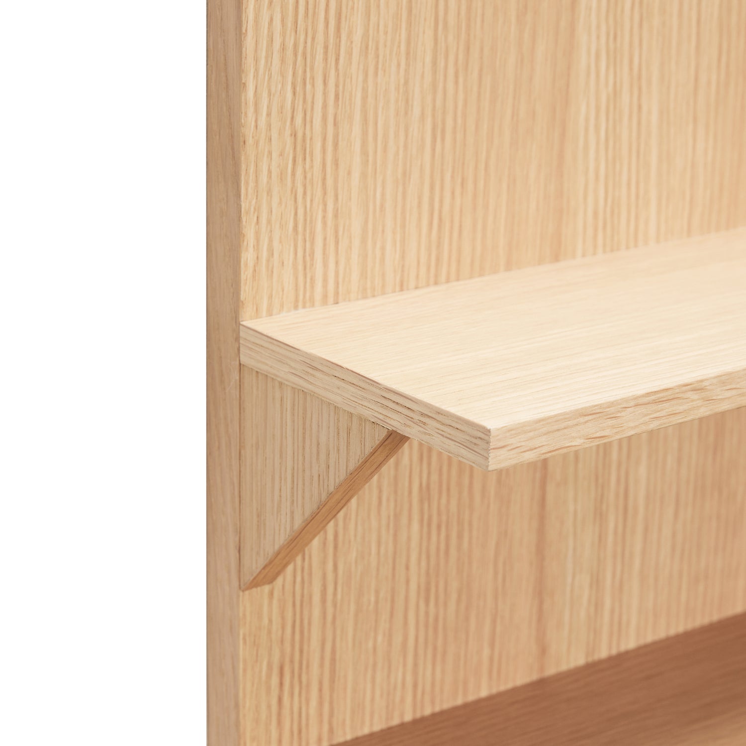 Straight Bookcase Natural - 40x14xh54cm