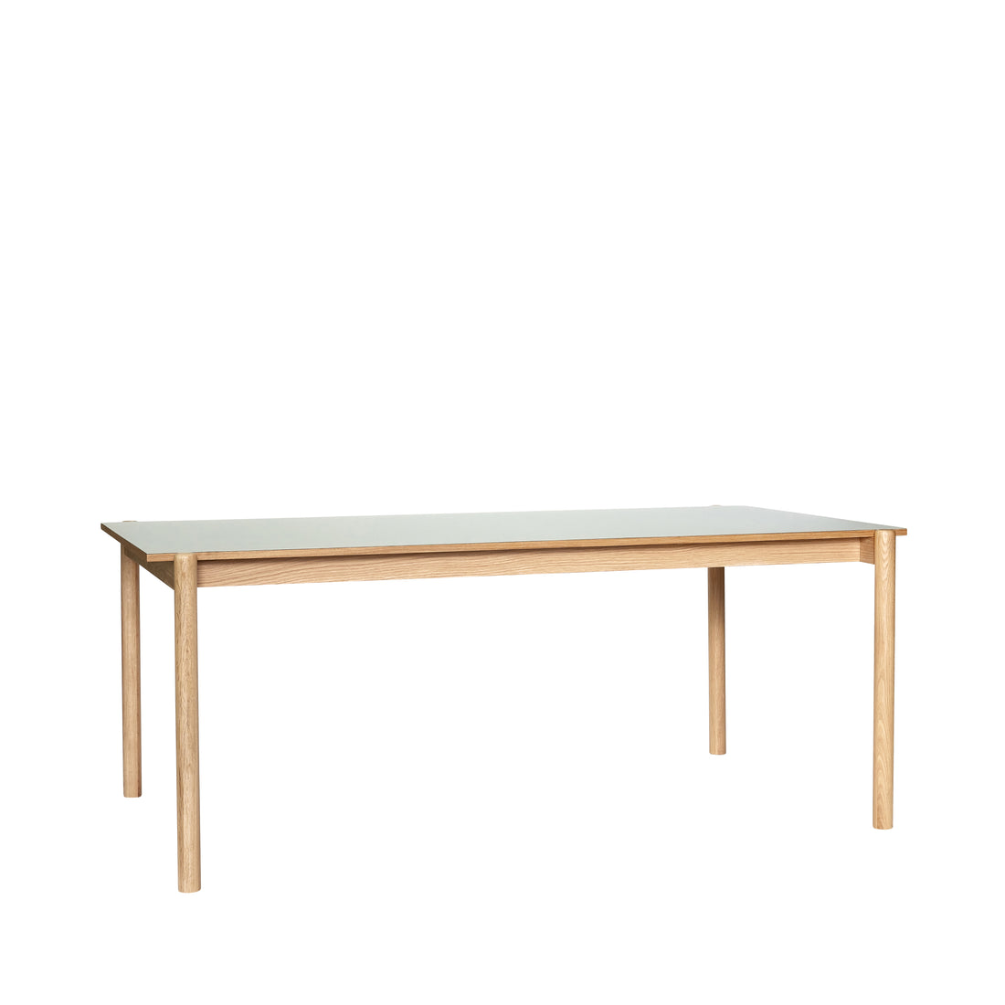 Oblique Dining Table Rectangular Gray - 190x107xh75cm