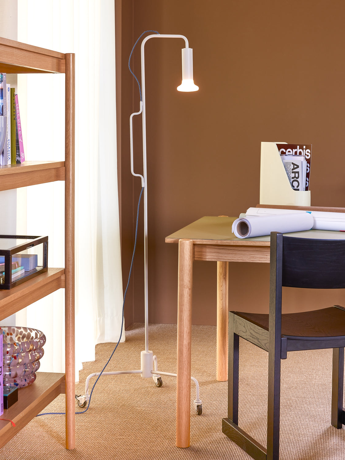 Oblique Dining Table Rectangular Olive Green - 190x107xh75cm