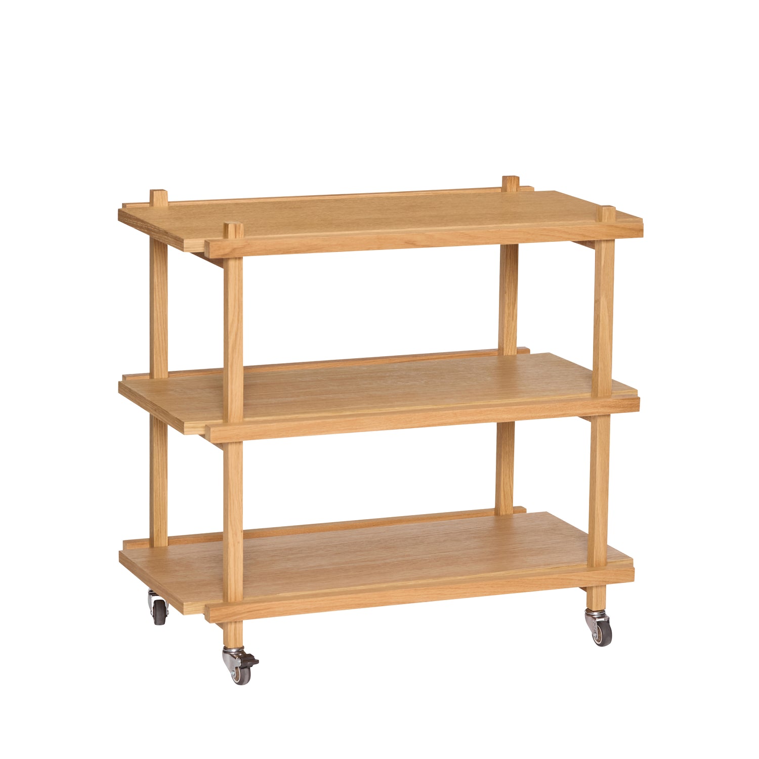 Crayon Rolling Table Natural - 70x38xh70cm