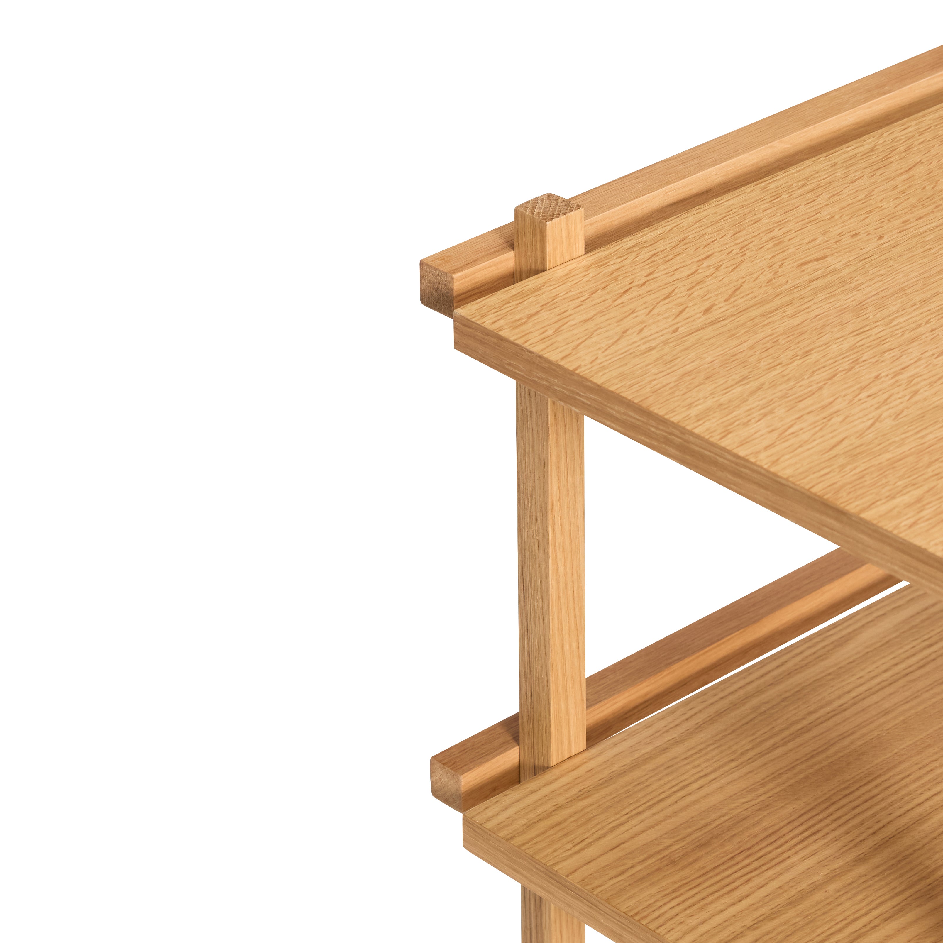 Crayon Rolling Table Natural - 70x38xh70cm