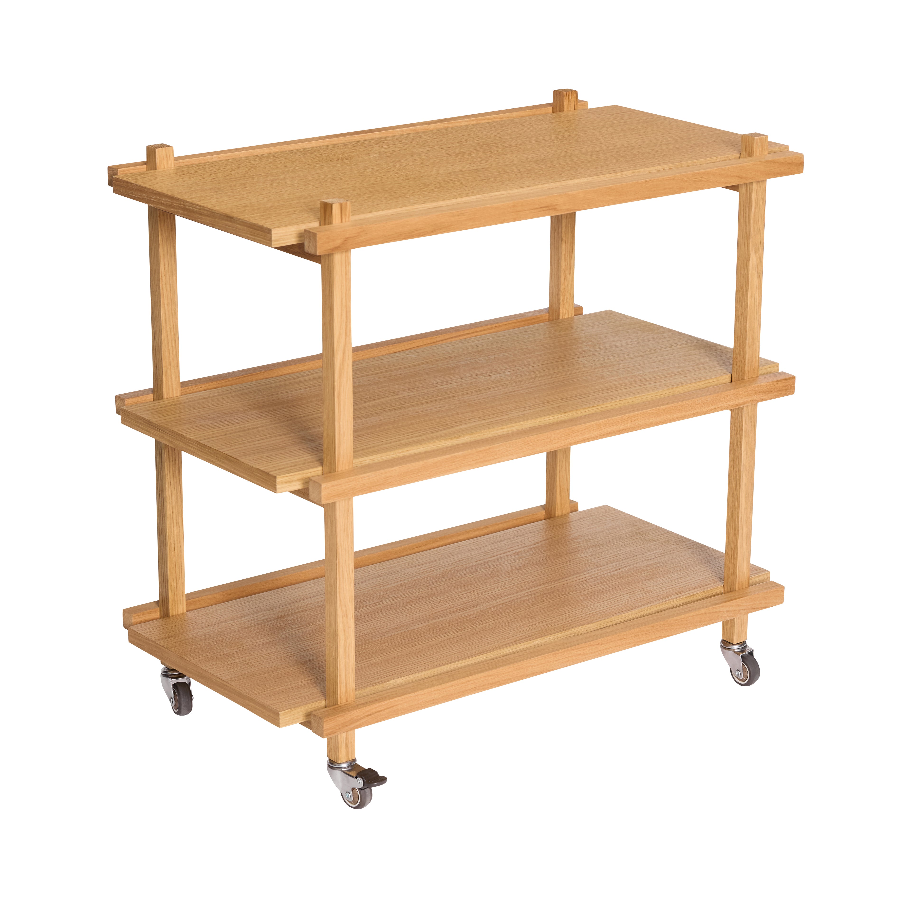 Crayon Rolling Table Natural - 70x38xh70cm