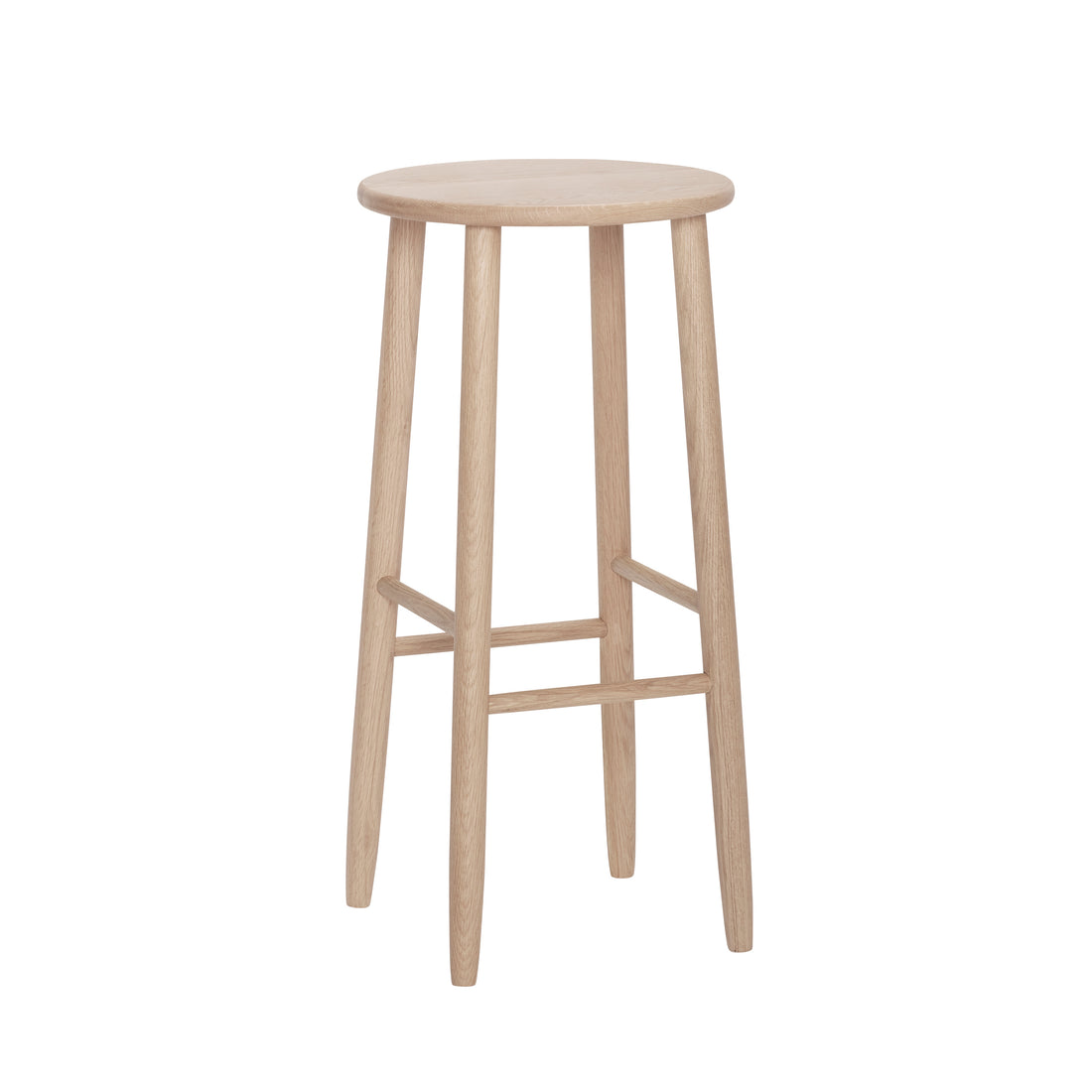 Acorn Barstool Natural - ø35xh72cm