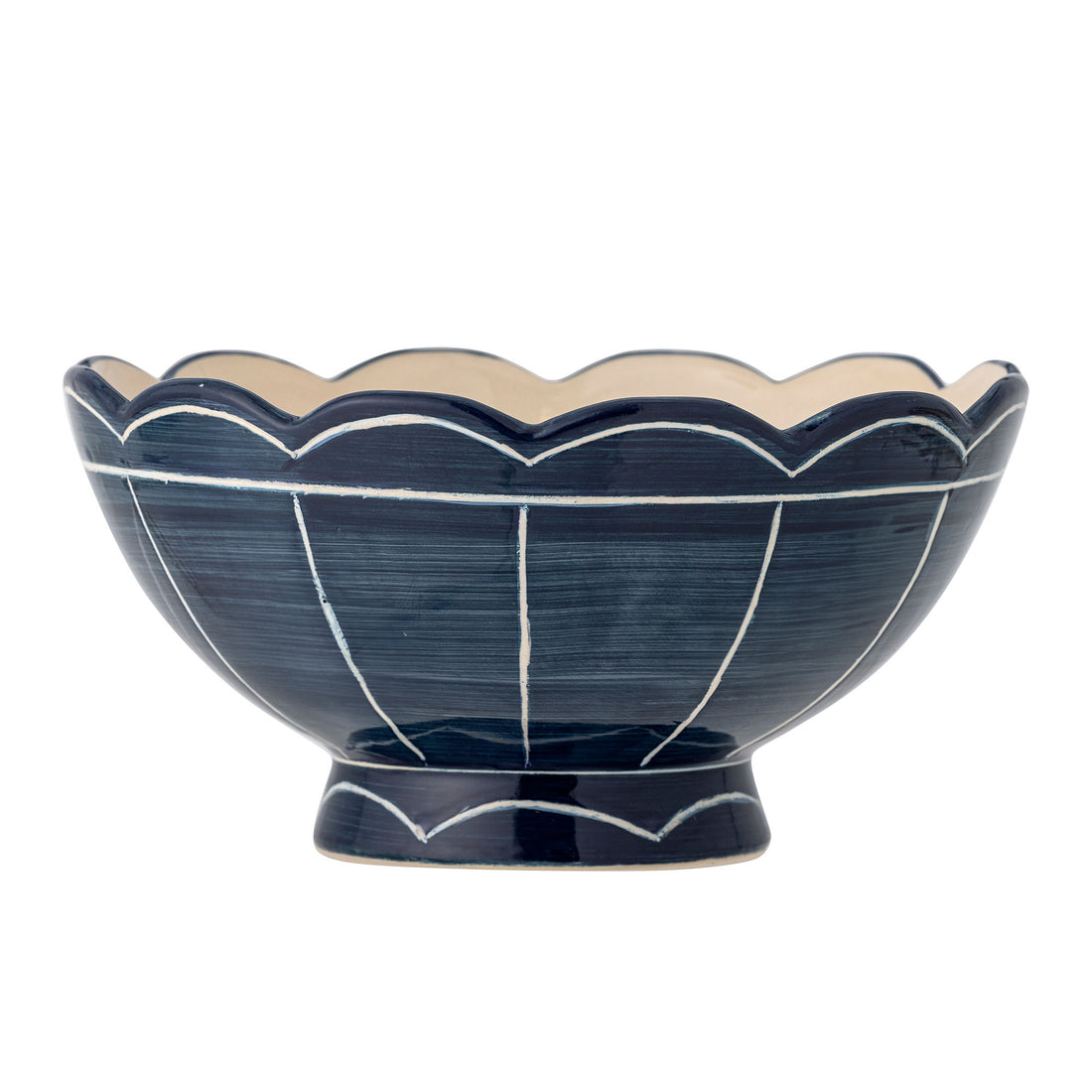 Bloomingville Caliam Bowl, Blue, Stoneware