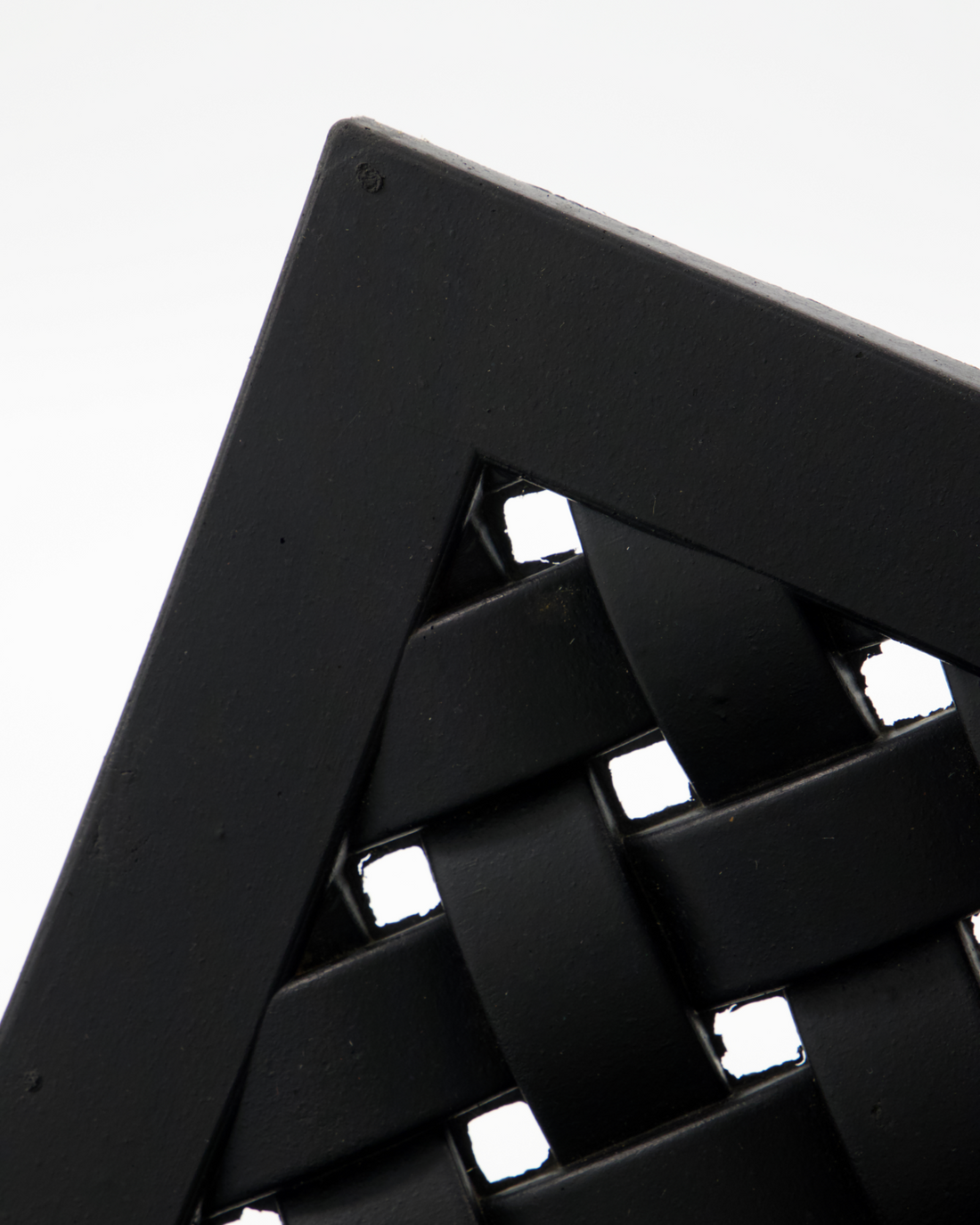 Doormat, HDBraid, Black 90x60 cm