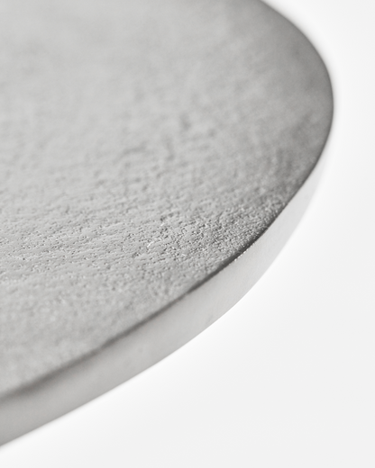 Coffee table, HDPan, Silver finish