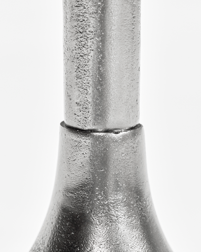 Coffee table, HDPan, Silver finish