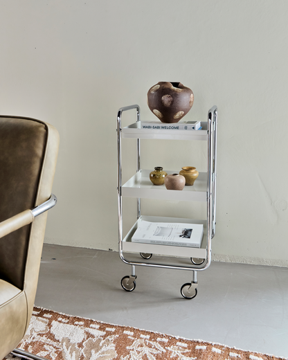 Trolley, HDRoll, Silver finish