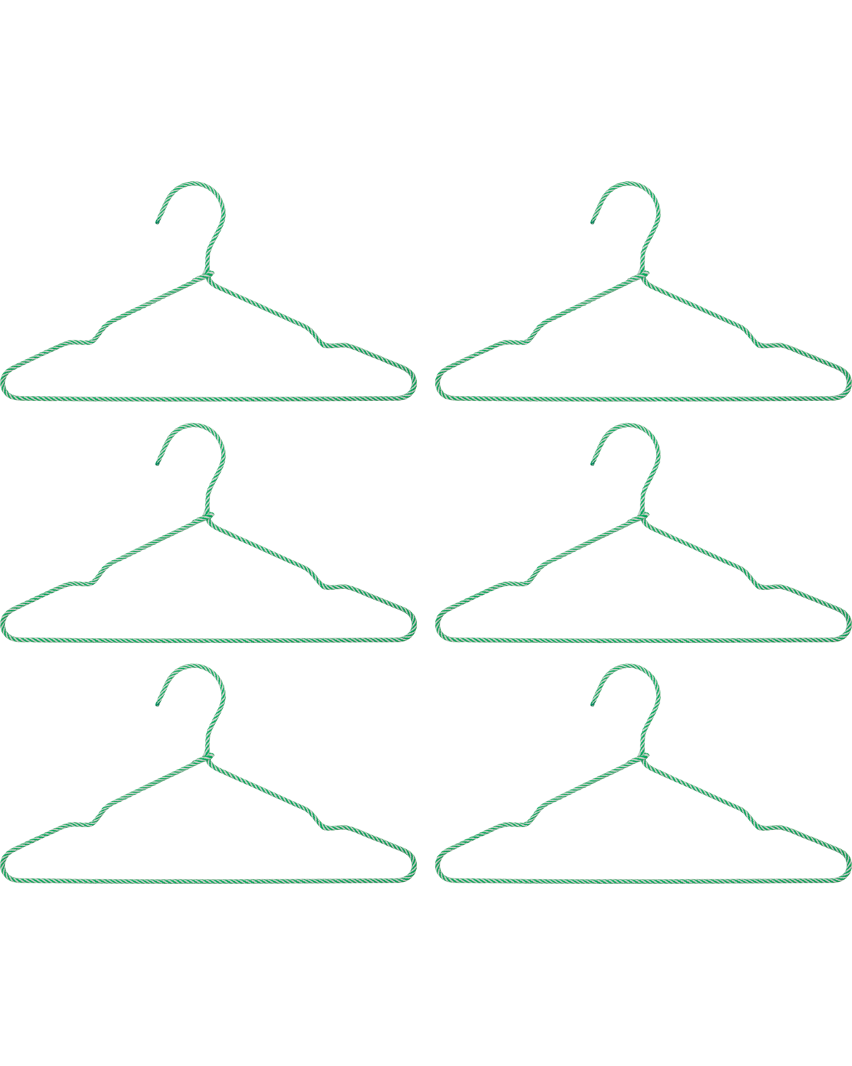 Hanger, HDWire, Green