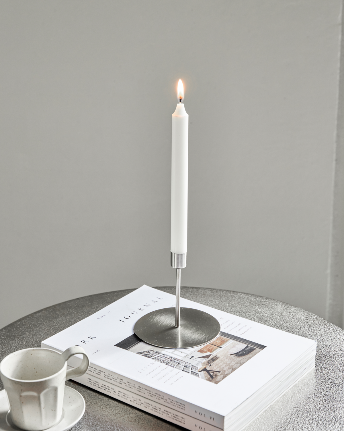 Candlestick, HDAnit, Silver finish