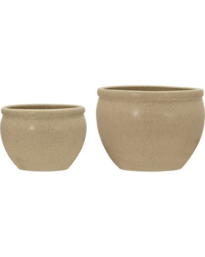 Flower pot, HDVale, Beige