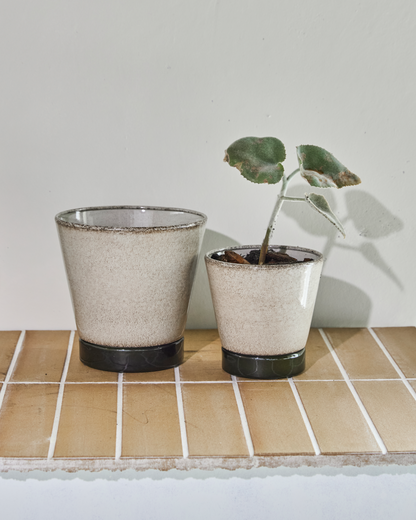 Plant pot, HDLima, Beige; Green
