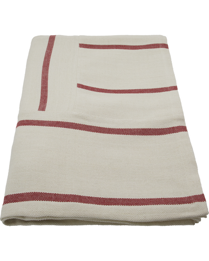 Bedspread, HDNula, Off-white; Brown