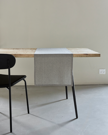 Table runner, HDBlock, Sand; Black