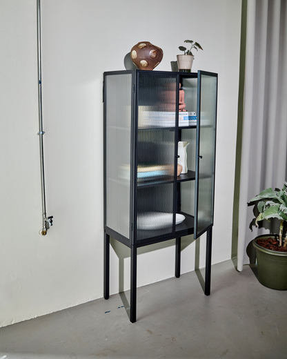 Display cabinet, HDCabin, Black