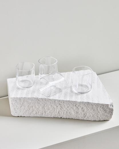 Drinking glass, HDSand, Clear