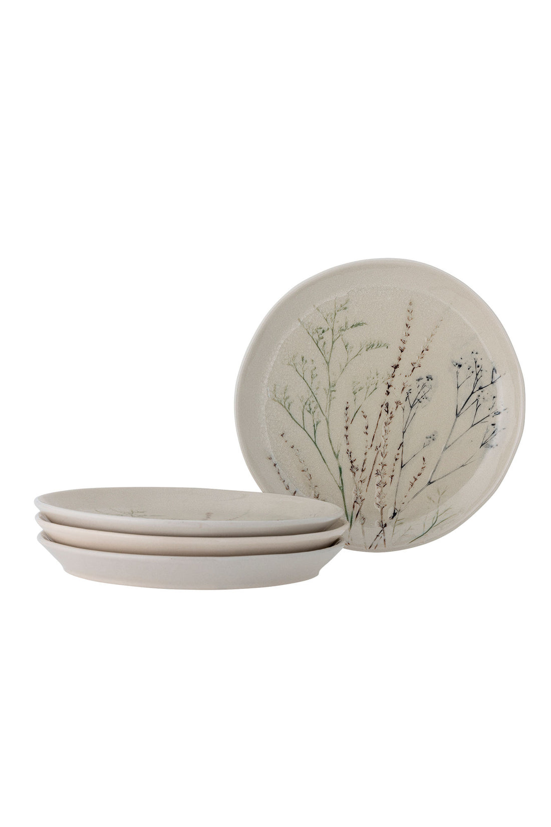 Bloomingville Bea Plate, Multipak, Nature, Stoneware