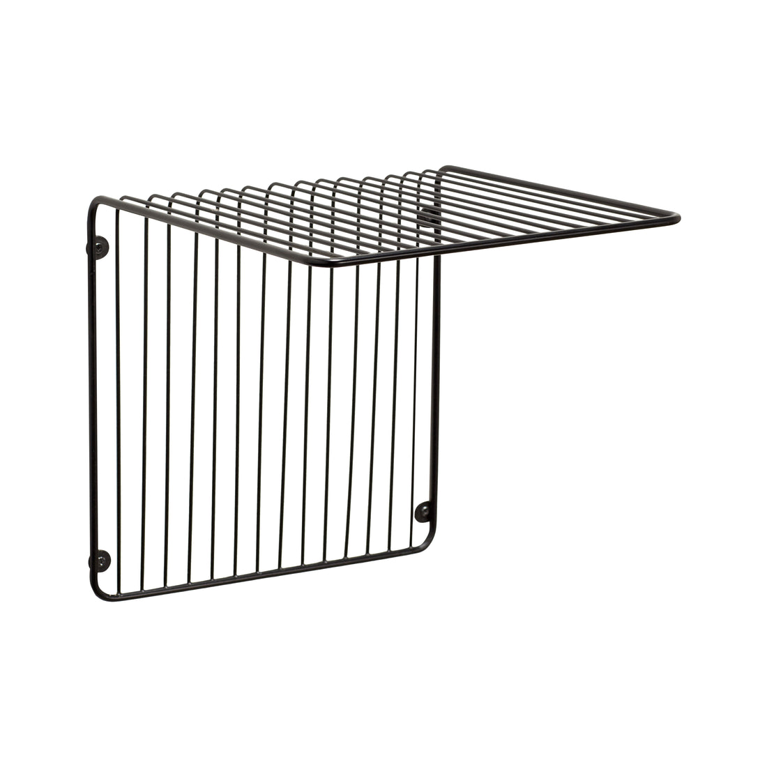 Slender Shelf Large Black - 31x31xH31cm