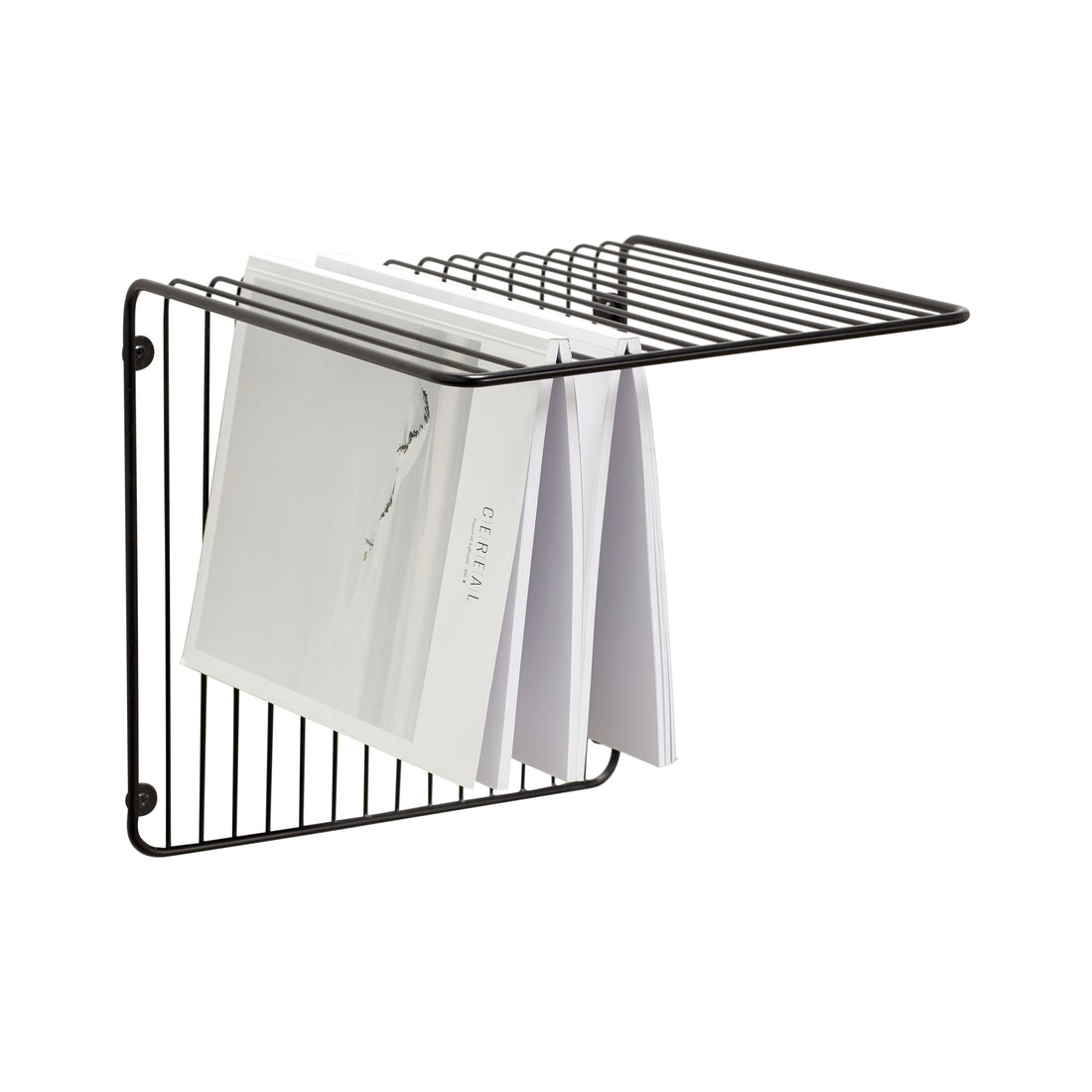 Slender Shelf Large Black - 31x31xH31cm