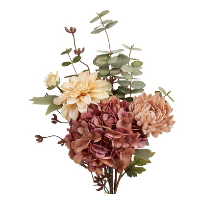 Dahlia bouquet - dahlia bouquet, artificial flowers, mix