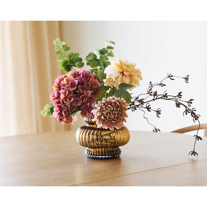 Dahlia bouquet - dahlia bouquet, artificial flowers, mix