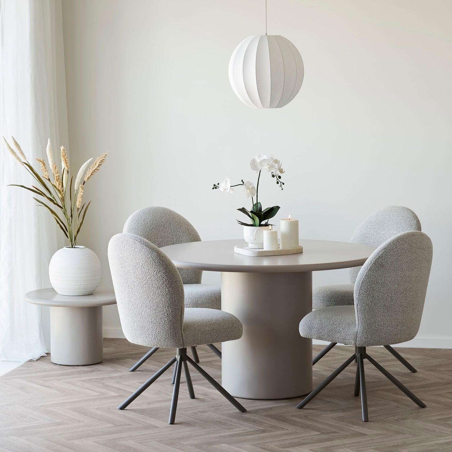 DEKO grass - DEKO grass, artificial, beige/sand, 2 stems, h: 130 cm