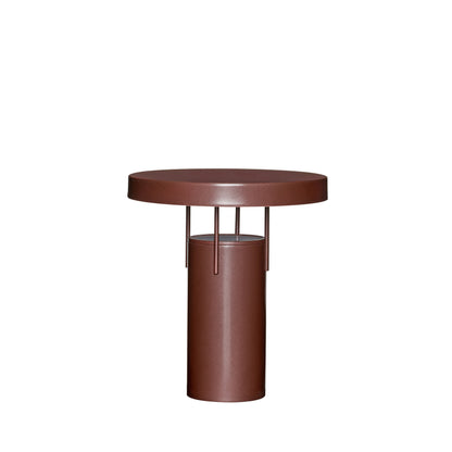 BringMe Portable Lamp Metallic Burgundy - ø25xh28cm