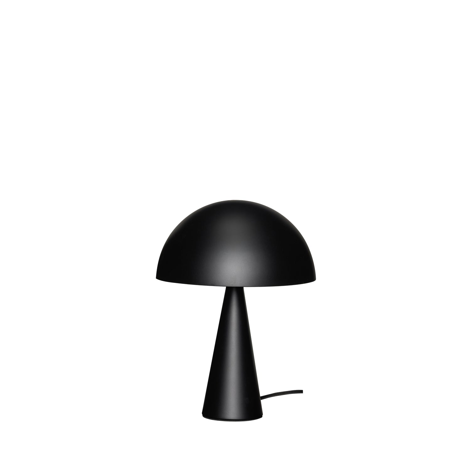 Mush Table Lamp Mini Matt Black - ø25xh34cm