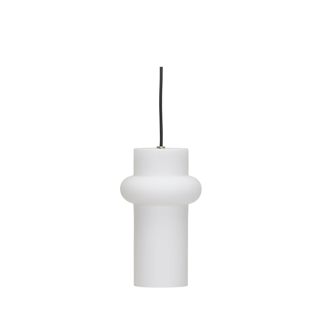 Pill Pendant Up Matt White - ø15xh25cm,